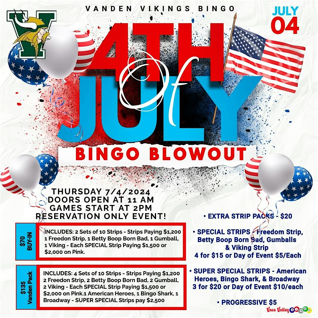 july 4th token blowout july 4