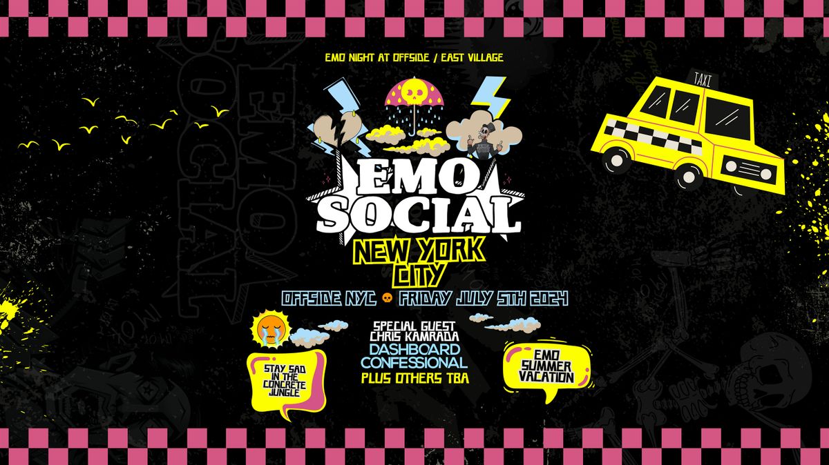 EMO SOCIAL PRESENTS: AN EMO SUMMER VACATION AT OFFSIDE NYC!