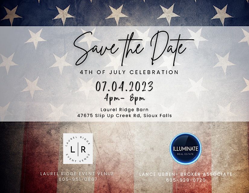 4th of July Celebration (FREE) Laurel Ridge Barn Wedding & Events