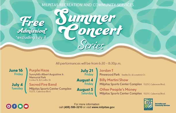 Summer Concert Series - Sacred Fire Band (Rock and Roll)