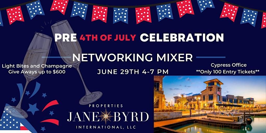 Party on the Patio NETWORKING Event Jane Byrd Properties