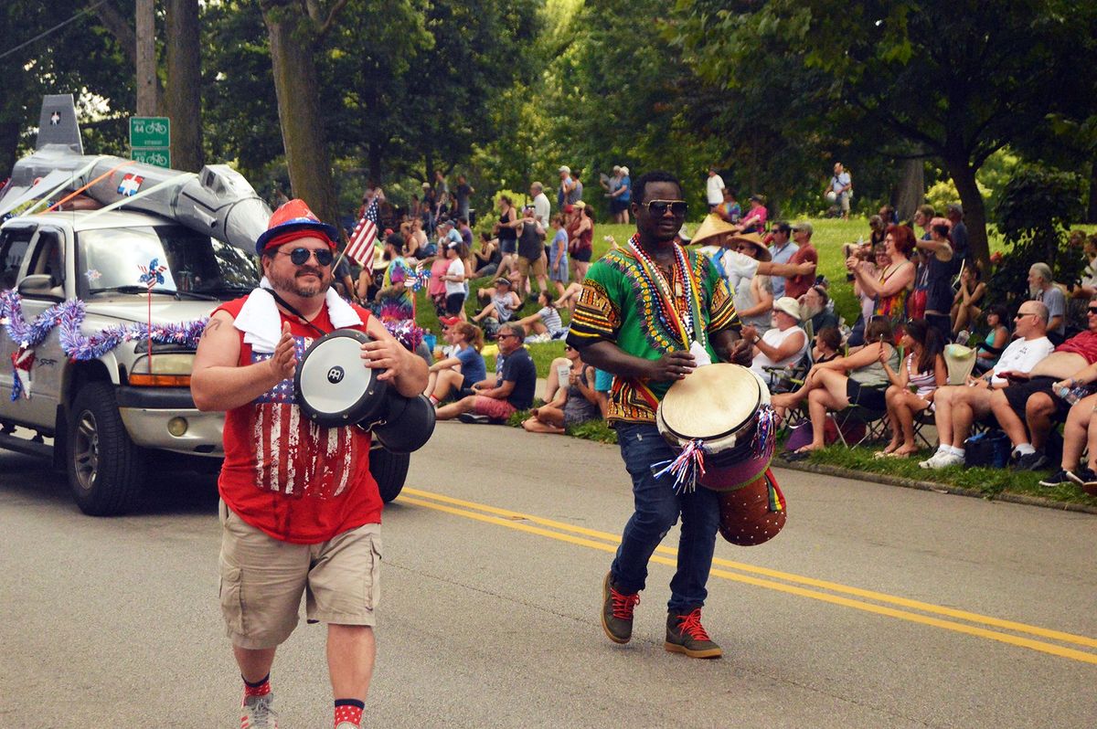 July 4th Doo Dah Parade Drum Circle Float 2025 (All are welcome to ride the float).