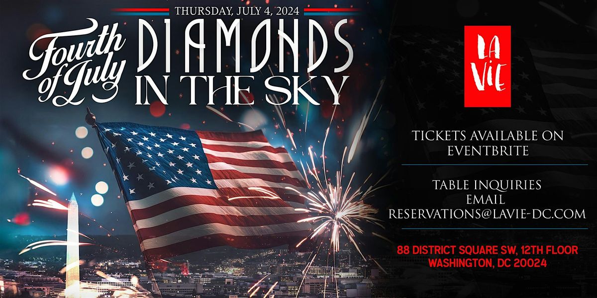 Diamonds in the Sky- 4th of July at La Vie Penthouse