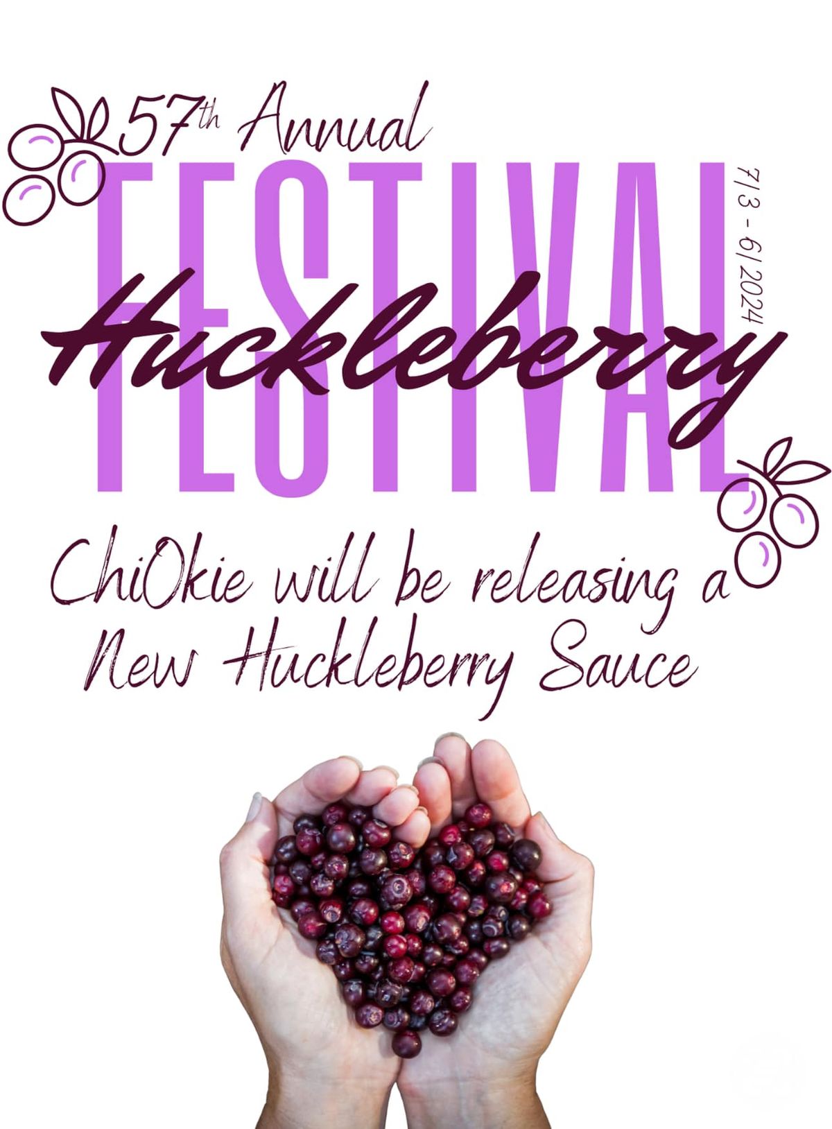 Huckleberry Festival Jay Chamber of Commerce July 3 to July 6