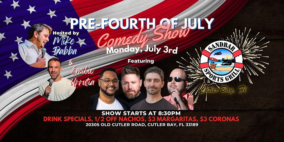 COMEDY NIGHT | Sandbar Cutler Bay