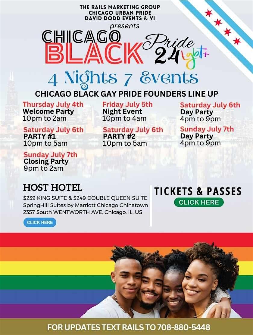 CHICAGO BLACK PRIDE FOUNDER'S WEEKEND PASS