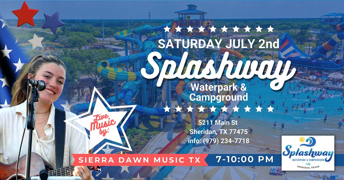 Sierra Dawn The Hideaway at Splashway Waterpark Sheridan Texas Splashway Water Park
