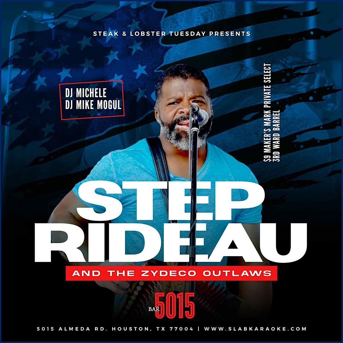4th of July with Step Rideau Bar 5015 5015 Almeda Rd, Houston, TX