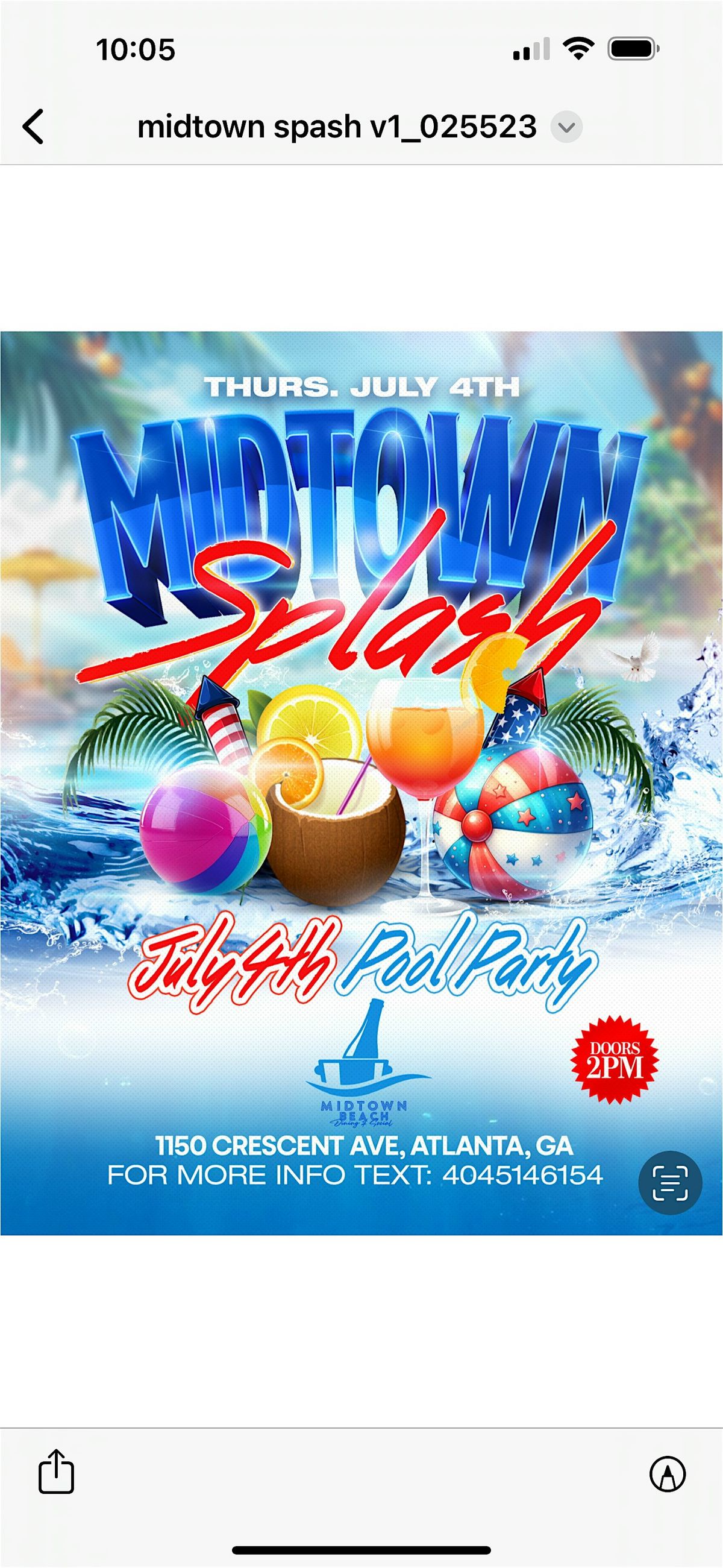 fourth of july pool party atlanta