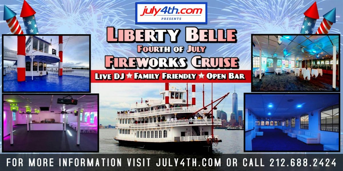 4th of July Family Friendly Fireworks Cruise