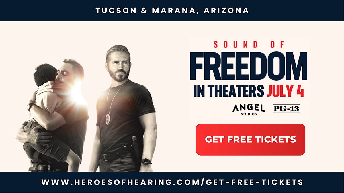 FREE movie tickets to Sound of Freedom Harkins Theatres Arizona