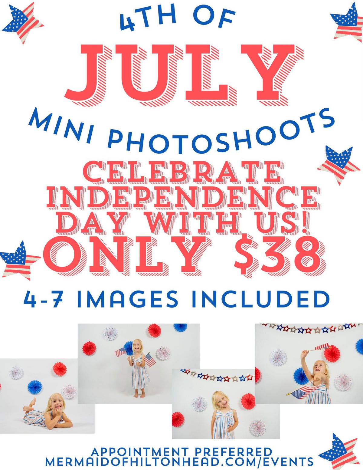 4th of July Mini Photoshoots