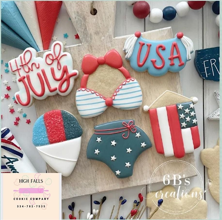 4th of july frosting