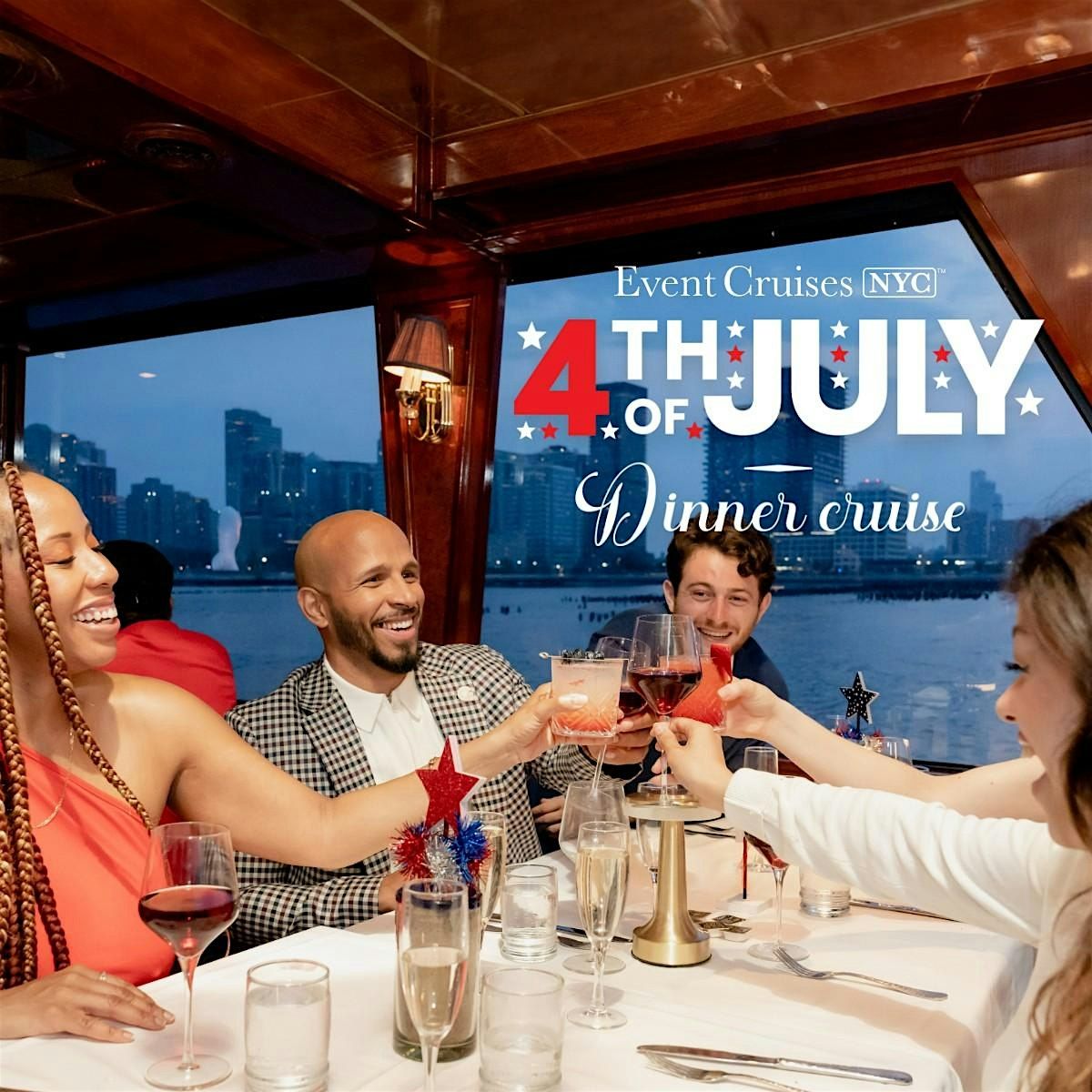 Premier 4th of July Dinner Cruise NYC aboard the Manhattan II