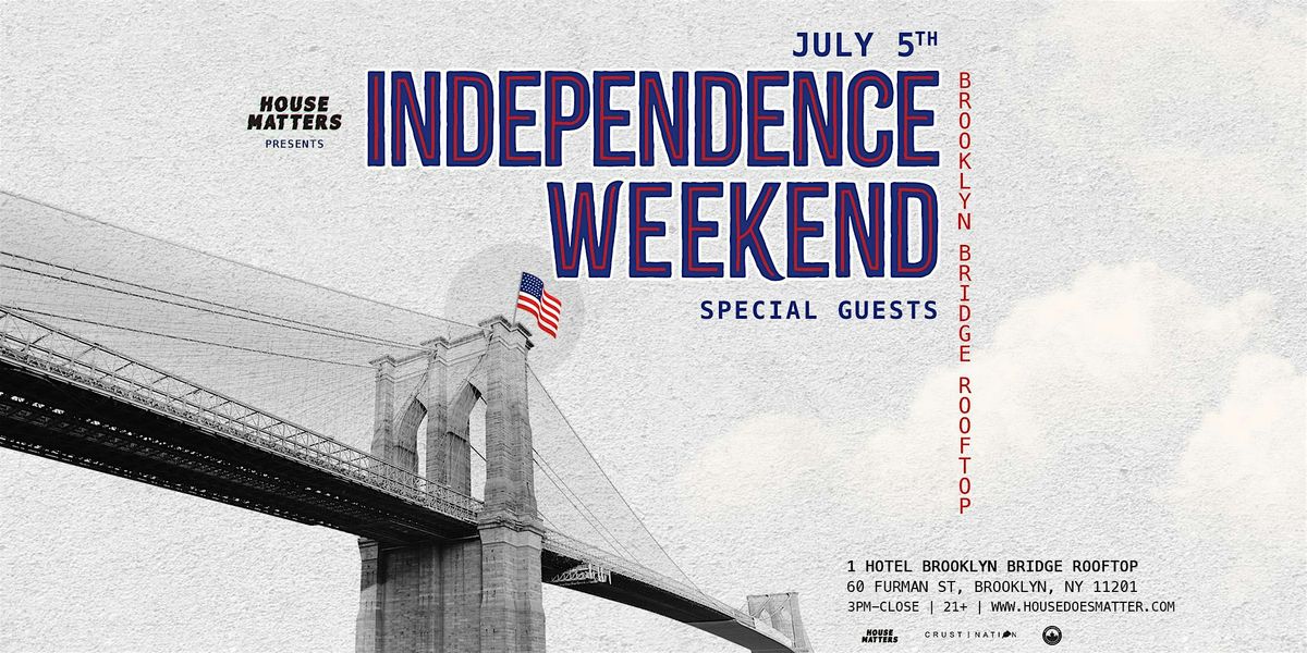 July 4th Weekend - Brooklyn Bridge Rooftop Party [ The Best Part ]