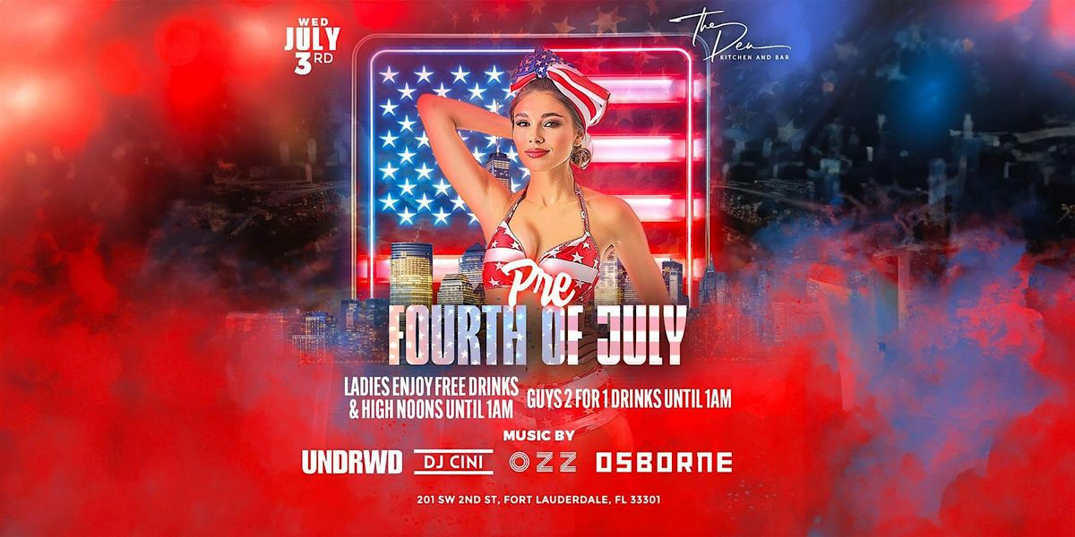 pre 4th of july party nyc