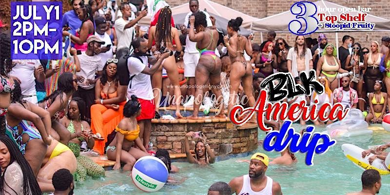 HOT 97 X UNAPOLOGETIC: BLK AMERICA: 4TH OF JULY POOL PARTY | Eazy