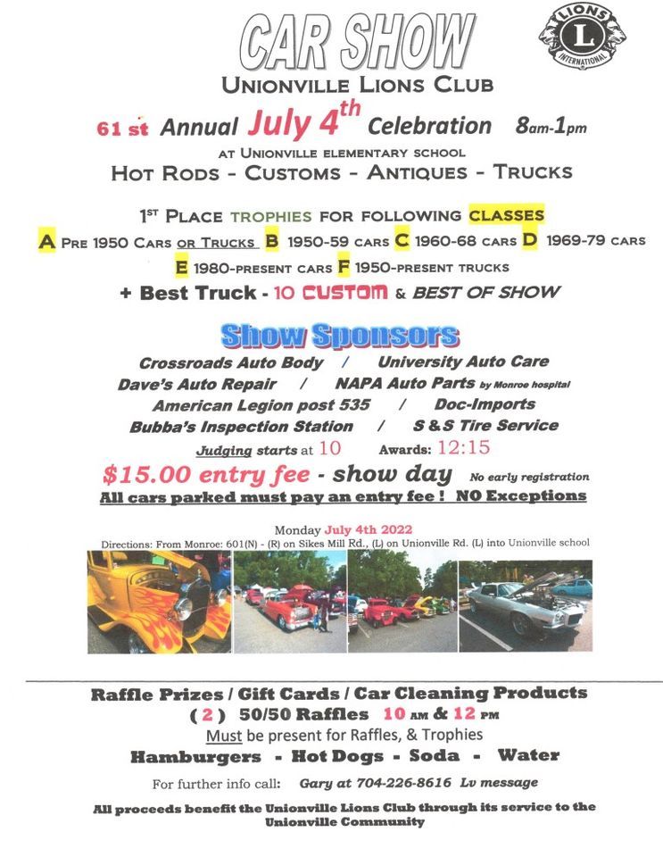 61st Annual Unionville July4th Celebration