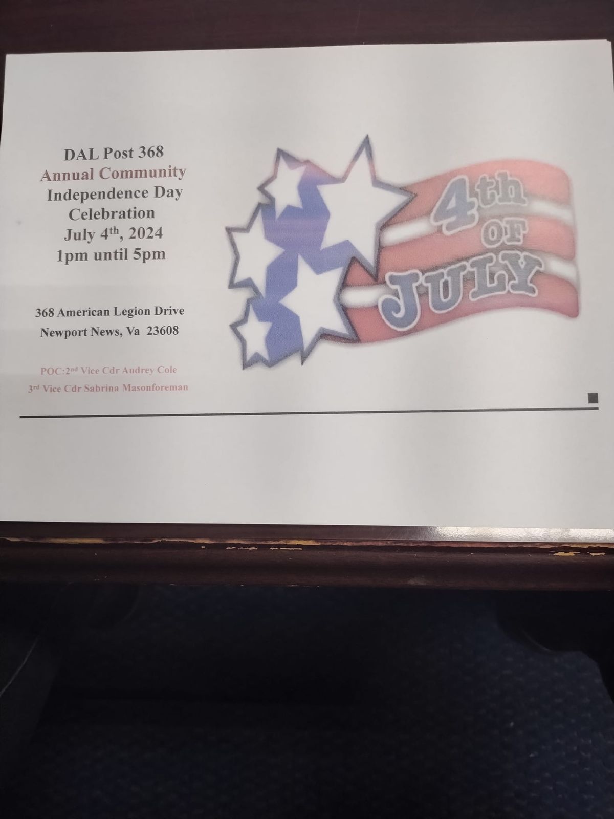 Annual Community 4th of July Celebration 