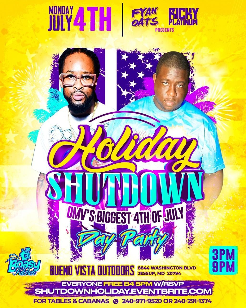 4th Of JULY HOLIDAY SHUTDOWN Buena Vista Ballroom Jessup MD July 4th-of-july-holiday-shutdown-buena-vista-ballroom-jessup-md-july