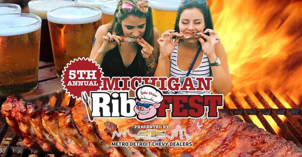 Michigan Rib Fest 2022 Lake Orion Canterbury Village, Lake Orion