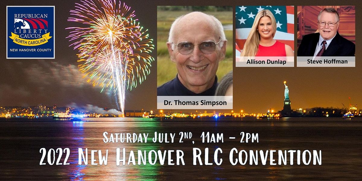 2022 New Hanover RLC Convention