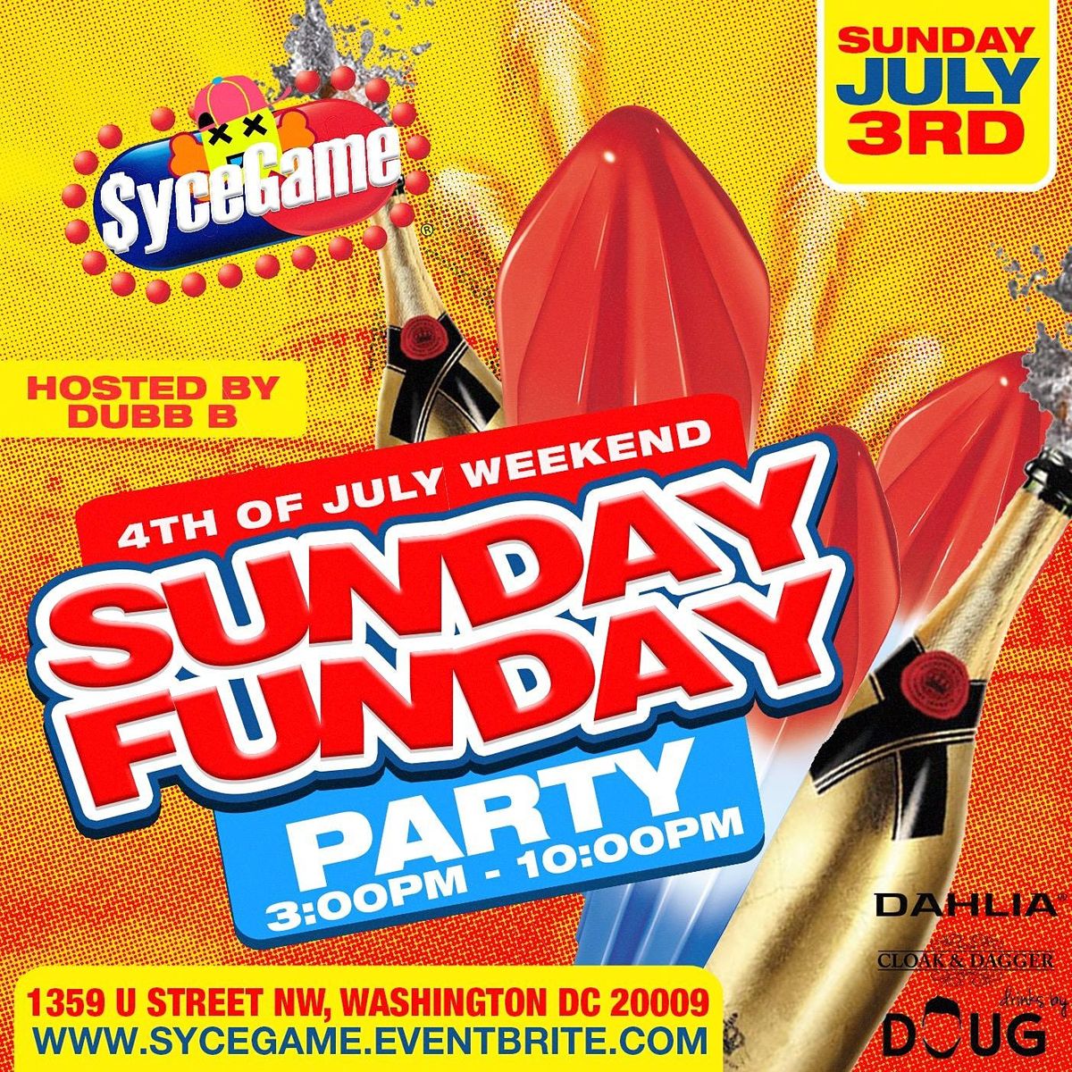Sunday FunDay Party: The Epic DC Day Party!