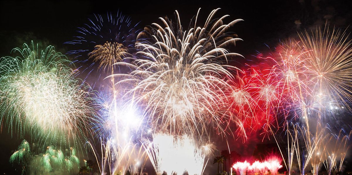what states allow fire works on fourth of july