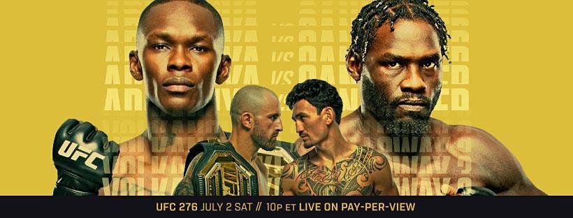 UFC 276 : ADESANYA VS. CANNONIER
