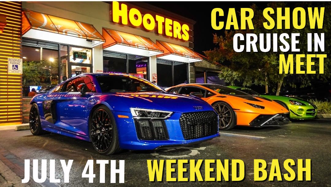 JULY 4TH WEEKEND BASH CAR SHOW \/ CRUISE IN PRESENTED BY THE OUTLAWS - 1NSANITY - NIGHTSHIFT