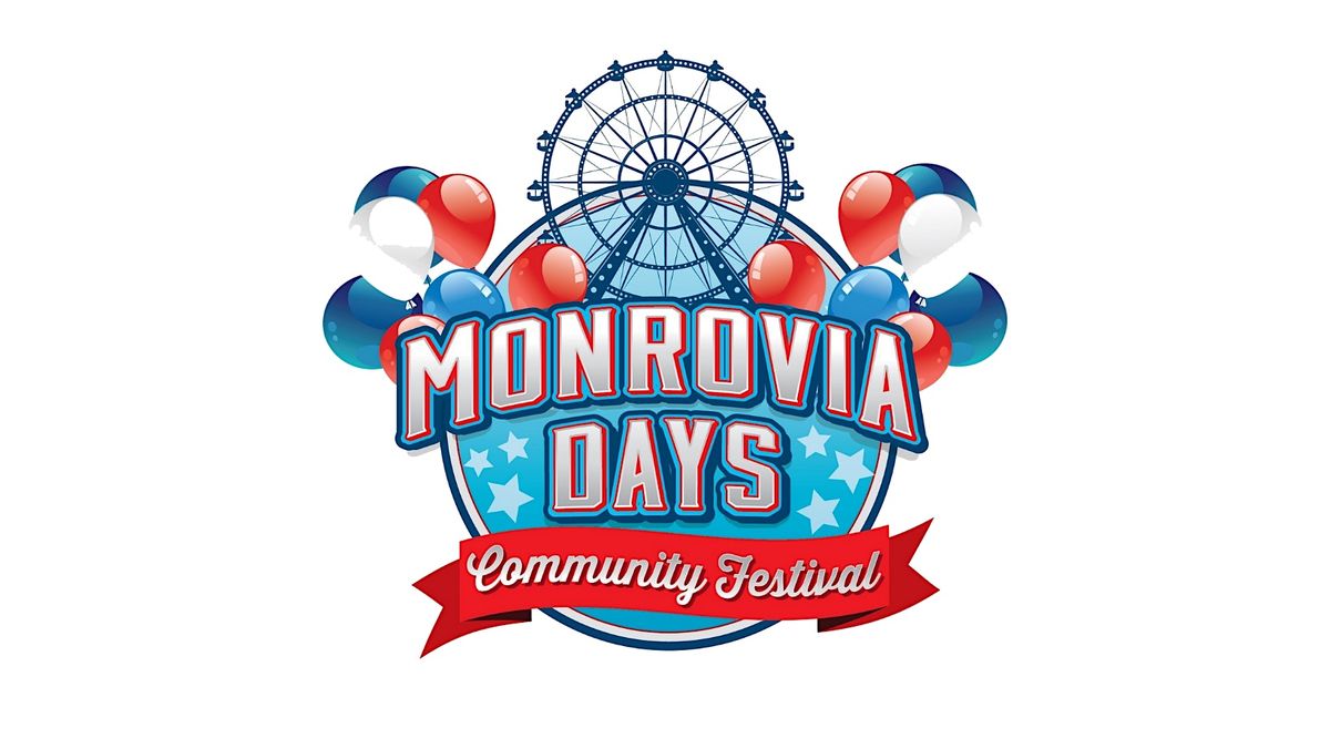 2024 Monrovia Days Library Park, Monrovia, CA May 16 to May 19