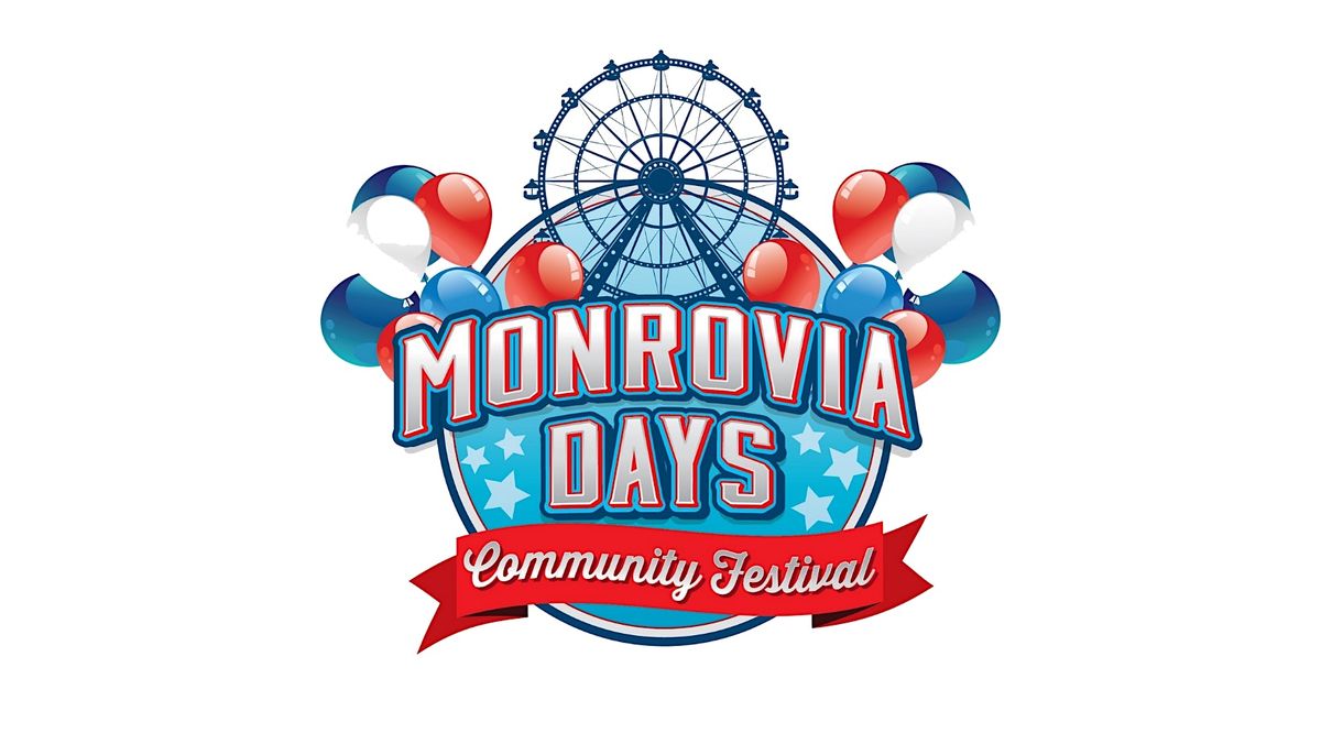 2025 Monrovia Days Library Park, Monrovia, CA May 16 to May 19