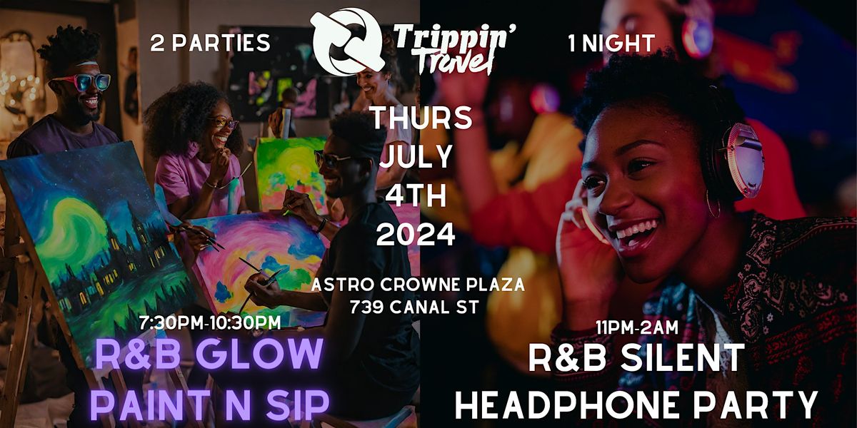 R&B GLOW PAINT N SIP + R&B SILENT HEADPHONE