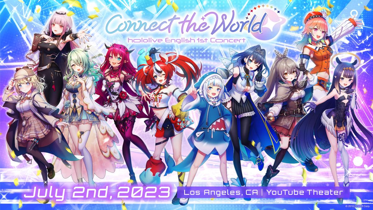 hololive English at Shrine Auditorium and Expo Hall Los Angeles