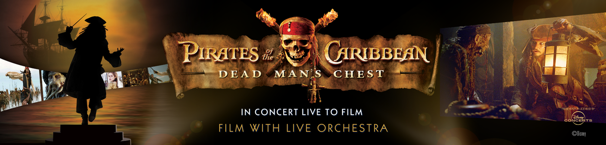 Pirates of the Caribbean Dead mans Chest in Concert at Orpheum Theatre - Vancouver