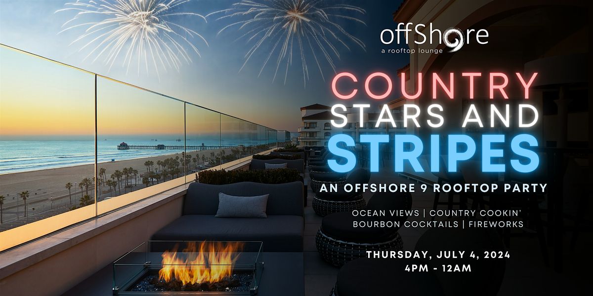 Country Stars & Stripes Spectacular: An Oceanfront Rooftop Party