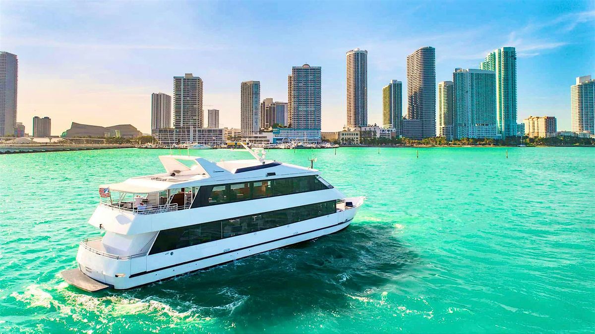 Hip-Hop Yacht Party  |  Miami Hip Hop Party Boat |  FREE DRINKS