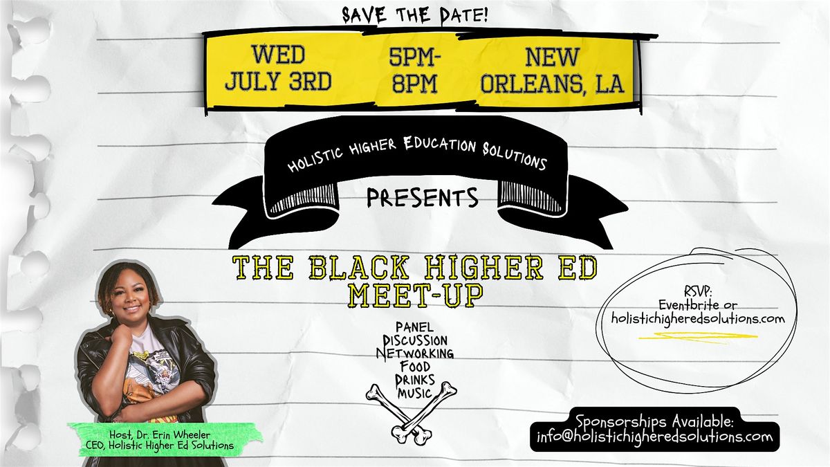 Black Higher Education Meet-Up