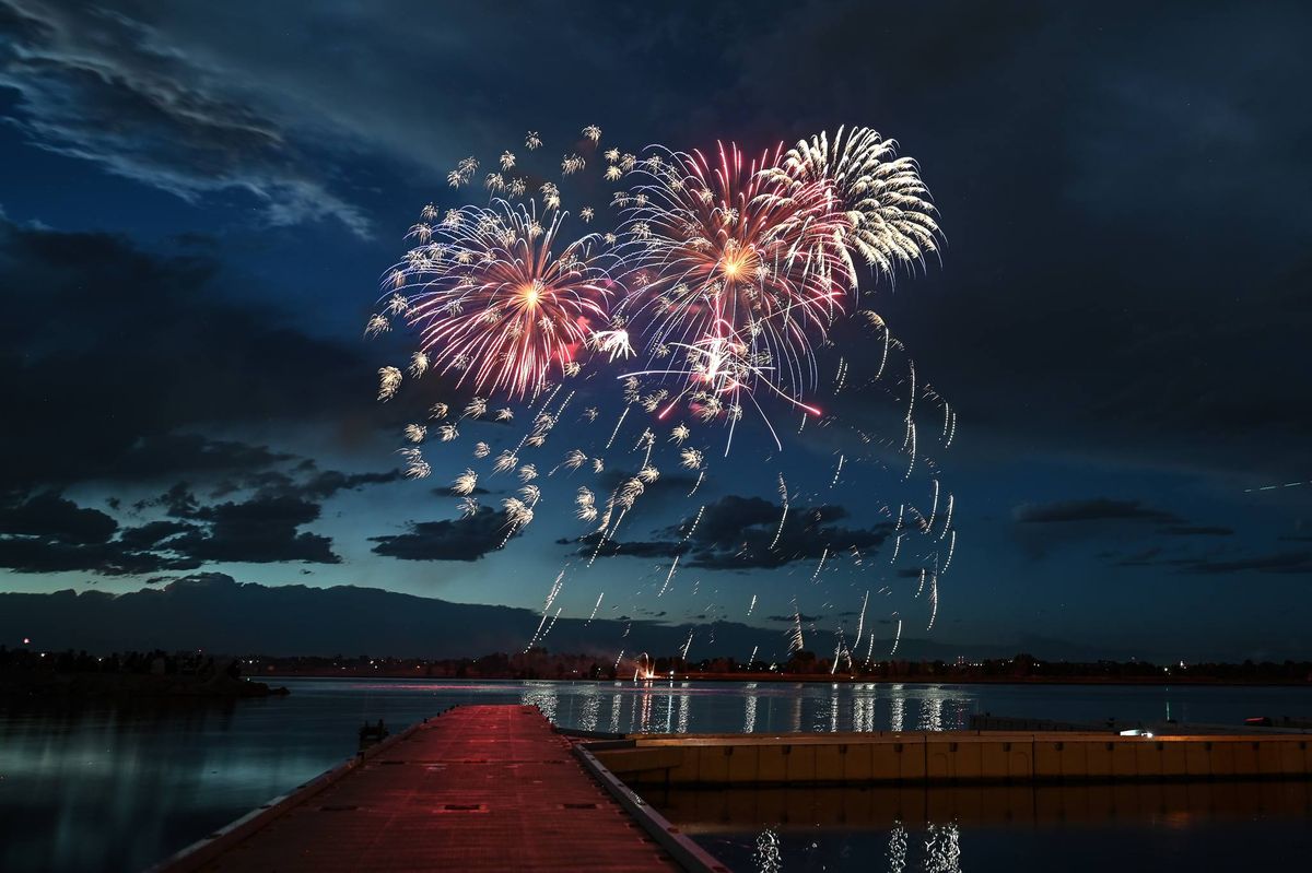 4th of July Fireworks Boardwalk Park, Windsor, CO July 4, 2024