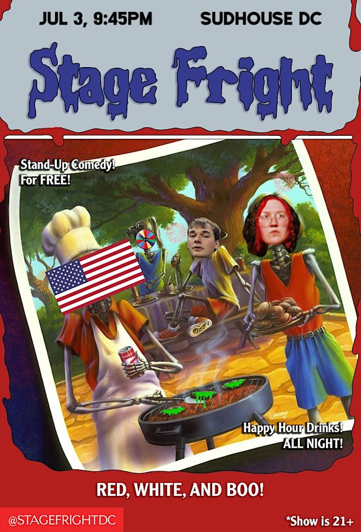 FREE LATE NIGHT STANDUP COMEDY SHOW WASHINGTON DC U STREET (4TH OF