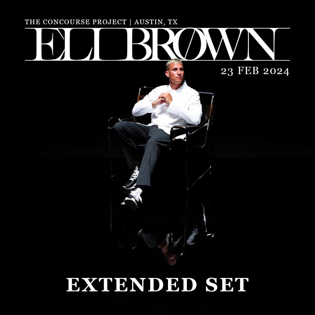 Eli Brown at The Concourse Project