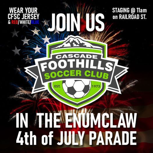 Enumclaw Fourth of July Parade Stagging Area, Wilkeson, WA July 4, 2022
