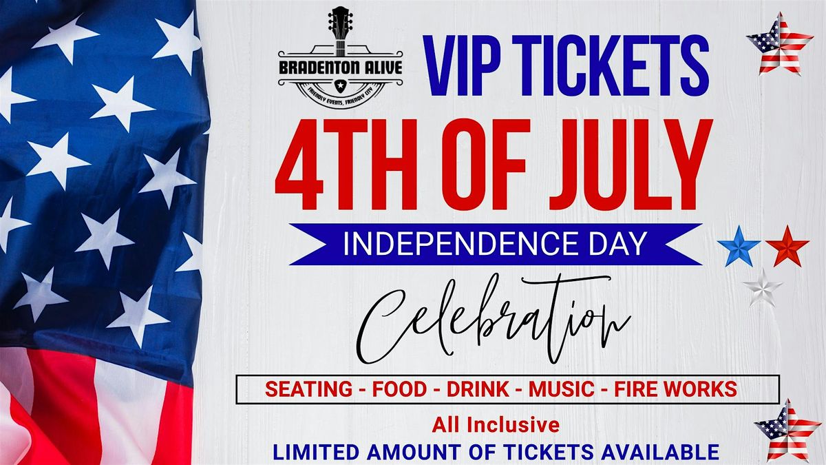 Bradenton 4th of July VIP Area