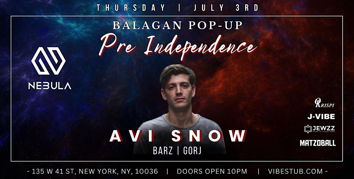 Stars & Shvitz: A Balagan PopUp Party @NEBULA NYC