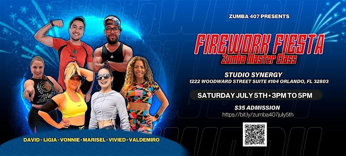 FIREWORK FIESTA \u2022 ZUMBA MASTER CLASS