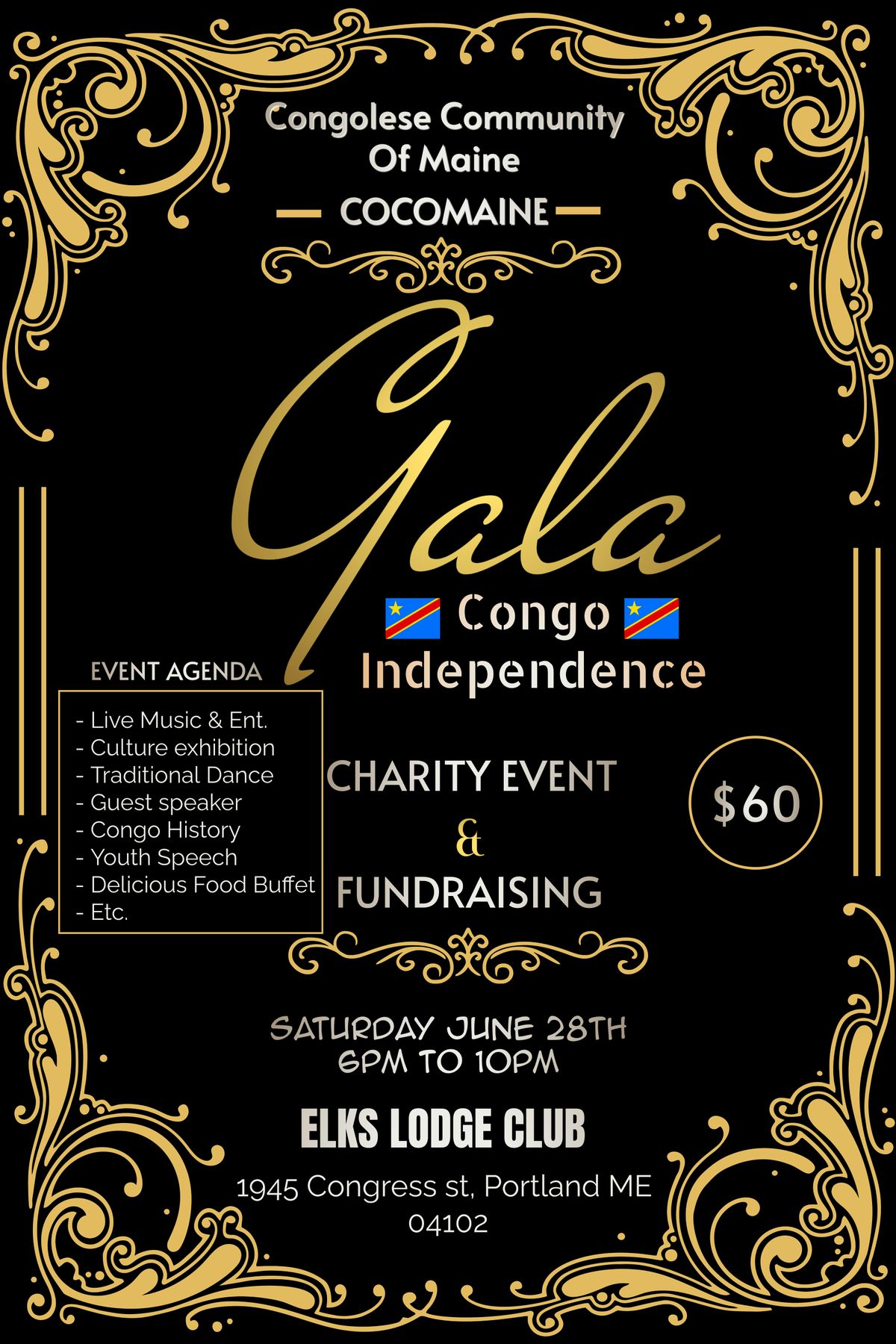VIP GALA CONGO INDEPENDENCE CELEBRATION