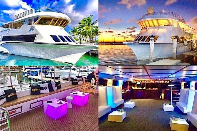 Miami Yacht Party - Boat Club Package - Open Bar