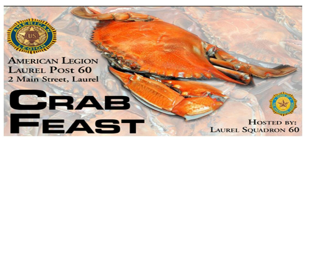 Sons of the American Legion Annual July Crab Feast