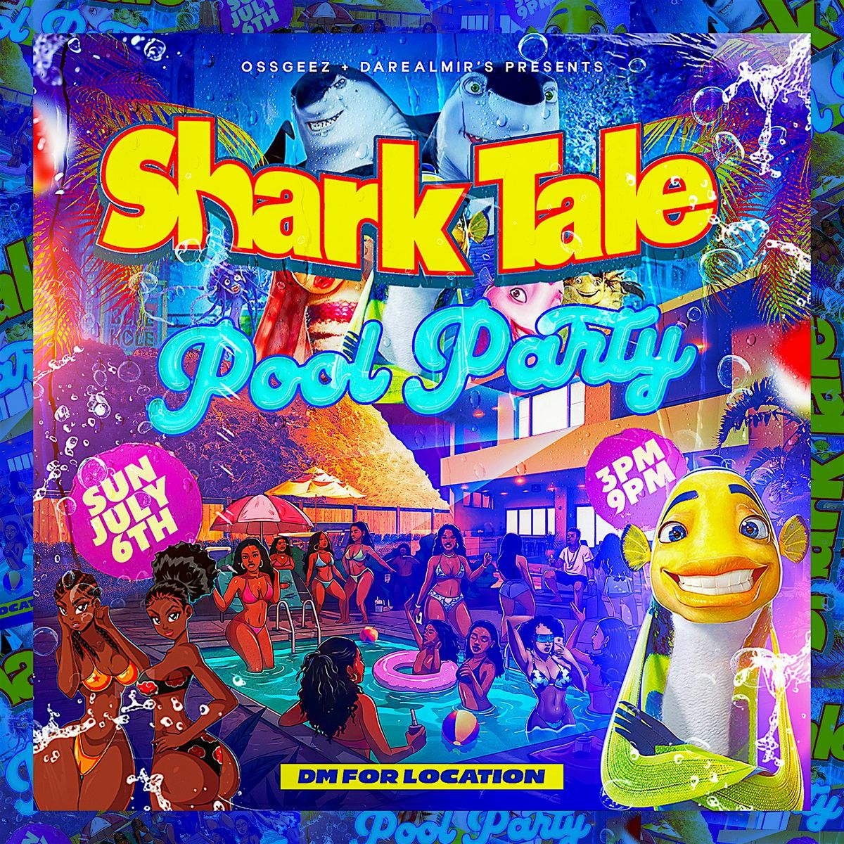 SHARK TALE POOL PARTY