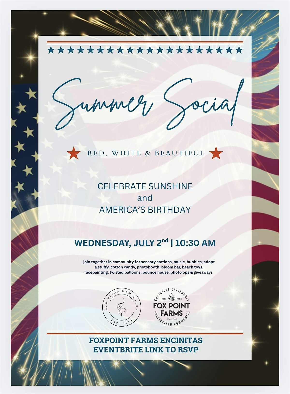 Summer Social | Red, White & Beautiful